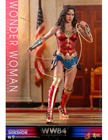 DC Gal Gadot as Wonder Woman 1984 Action Figure 1/6 Hot Toys Sideshow MMS584