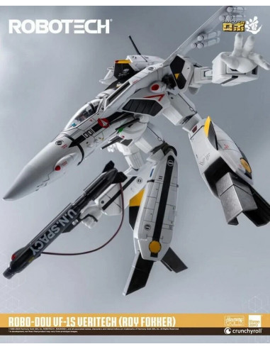MACROSS ROBOTECH VF-1S Veritech Roy Fokker RoboDou Action Figure Robot ThreeZero