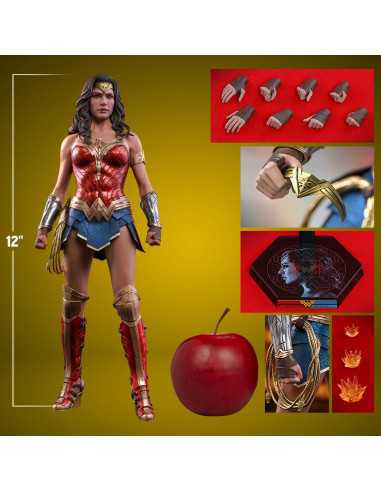 DC Gal Gadot as Wonder Woman 1984 Action Figure 1/6 Hot Toys Sideshow MMS584
