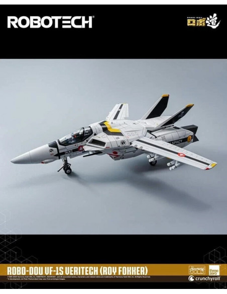 MACROSS ROBOTECH VF-1S Veritech Roy Fokker RoboDou Action Figure Robot ThreeZero