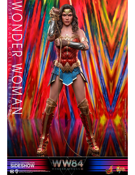 DC Gal Gadot as Wonder Woman 1984 Action Figure 1/6 Hot Toys Sideshow MMS584