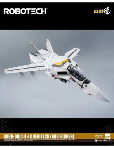 MACROSS ROBOTECH VF-1S Veritech Roy Fokker RoboDou Action Figure Robot ThreeZero