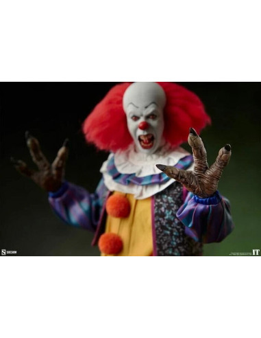 Stephen King Tim Curry IT Pennywise 1/6 Action Figure Sideshow 100479 Brown Box