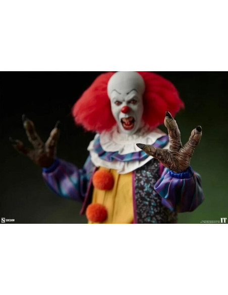 Stephen King Tim Curry IT Pennywise 1/6 Action Figure Sideshow 100479 Brown Box
