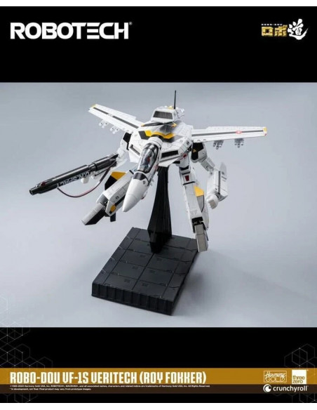 MACROSS ROBOTECH VF-1S Veritech Roy Fokker RoboDou Action Figure Robot ThreeZero