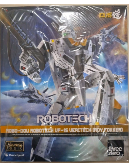 MACROSS ROBOTECH VF-1S Veritech Roy Fokker RoboDou Action Figure Robot ThreeZero