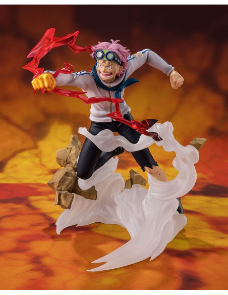 One Piece Figuarts ZERO Extra Battle PVC Statue Koby Honesty Impact 19 cm