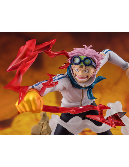 One Piece Figuarts ZERO Extra Battle PVC Statue Koby Honesty Impact 19 cm
