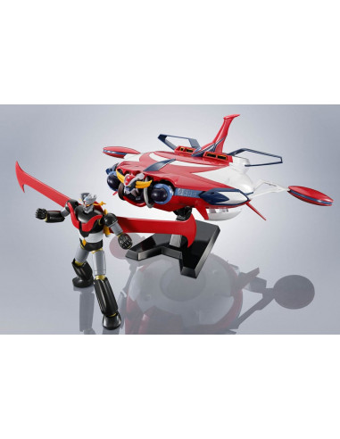 Grendizer U Robot Spirits Action Figures Spazer Side Super 15 cm