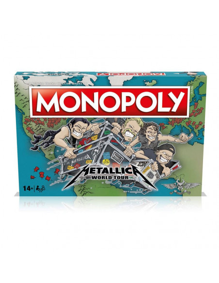 Metallica Monopoly Metallica World Tour *French Version*