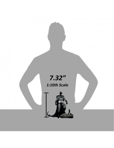 DC Direct Statue 1/10 Batman by Bjorn Barends (Black White) 18 cm