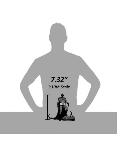DC Direct Statue 1/10 Batman by Bjorn Barends (Black White) 18 cm