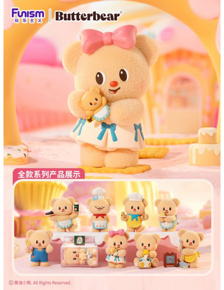 Butterbear My Buttery Bakery Series Mini Figures 9 cm Display (8)