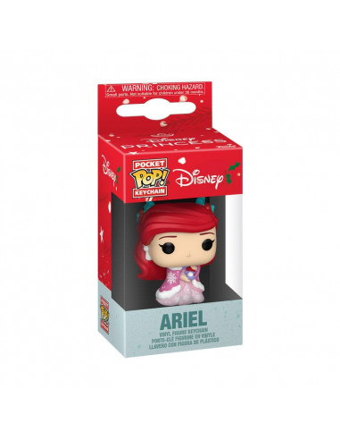 Disney Princess POP! Vinyl Keychains 4 cm Holiday Ariel Display (12)