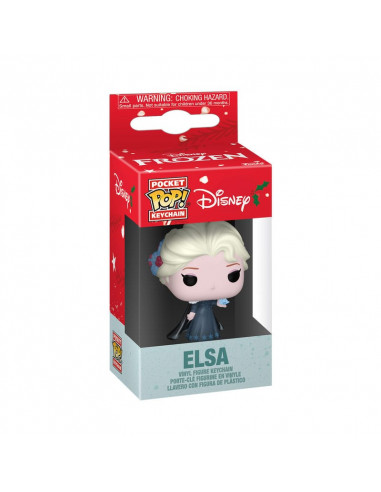 Disney Princess POP! Vinyl Keychains 4 cm Holiday Elsa Display (12)