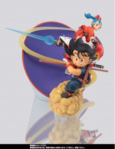 DRAGON BALL SON GOKU & BULMA FIGU ZERO