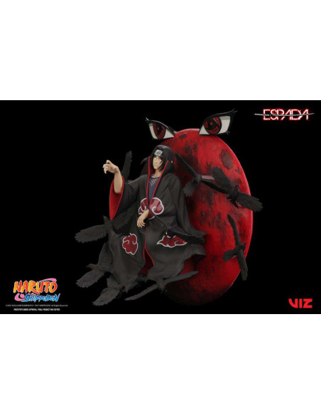 NARUTO SHIPPUDEN ITACHI WALL STATUE