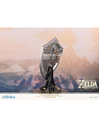 LEGEND OF ZELDA HYLIAN SHIELD PVC STATUE