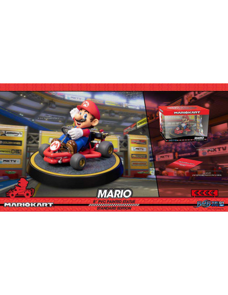 MARIO KART MARIO PVC PAINTED STATUE