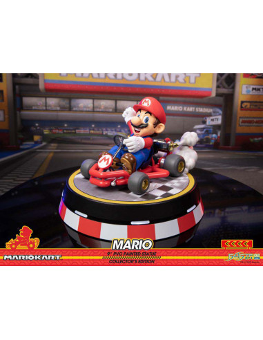 MARIO KART MARIO PVC PAINT DELUXE STATUE