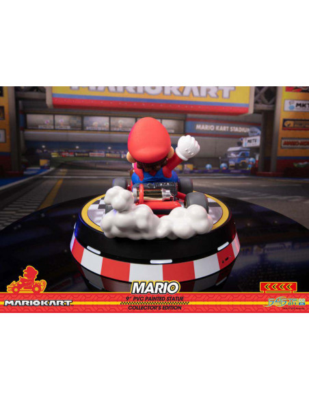 MARIO KART MARIO PVC PAINT DELUXE STATUE