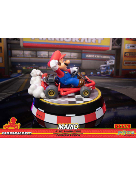 MARIO KART MARIO PVC PAINT DELUXE STATUE