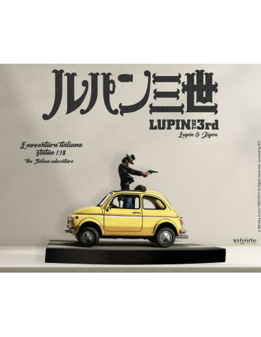 LUPIN 3RD L'AVVENT ITA 1/18 ST LUP E JIG