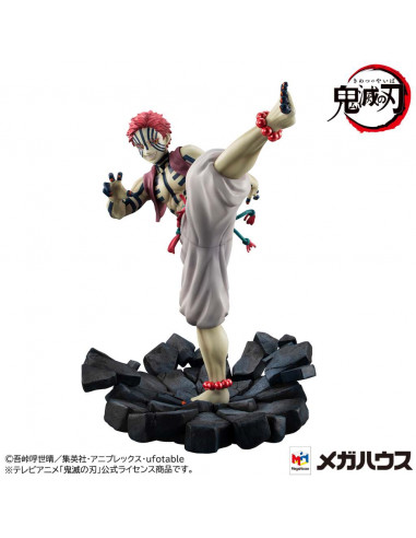 DEMON SLAYER UPPER RANK AKAZA GEM STAT
