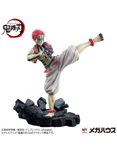 DEMON SLAYER UPPER RANK AKAZA GEM STAT