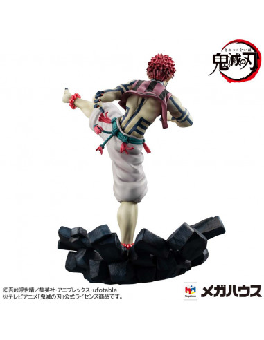 DEMON SLAYER UPPER RANK AKAZA GEM STAT