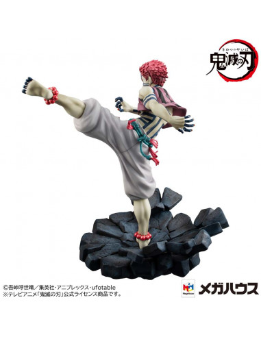 DEMON SLAYER UPPER RANK AKAZA GEM STAT
