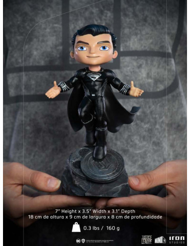 JUSTICE LEAGUE SUPERMAN BLACK MINICO