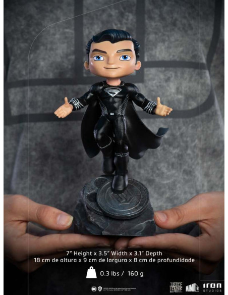 JUSTICE LEAGUE SUPERMAN BLACK MINICO