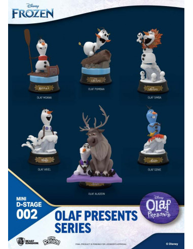 MINI D-STAGE OLAF PRESENTS SET
