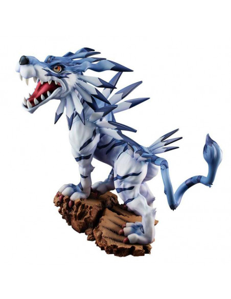 DIGIMON GARURUMON BATTLE GEM STATUE
