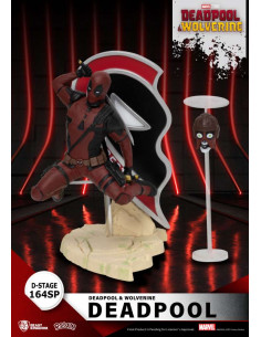 D-STAGE DEADPOOL/WOLVE DEADPOOL + HEAD