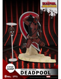 D-STAGE DEADPOOL/WOLVE DEADPOOL + HEAD 2