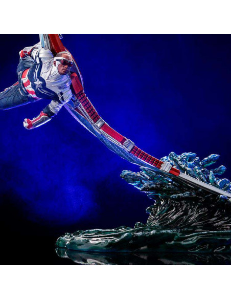 CAP.AMERICA SAM WILSON DLX 1/10 STATUE