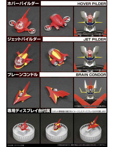 MAZINGER METAL ACTION PILDER SET