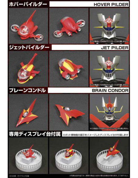 MAZINGER METAL ACTION PILDER SET