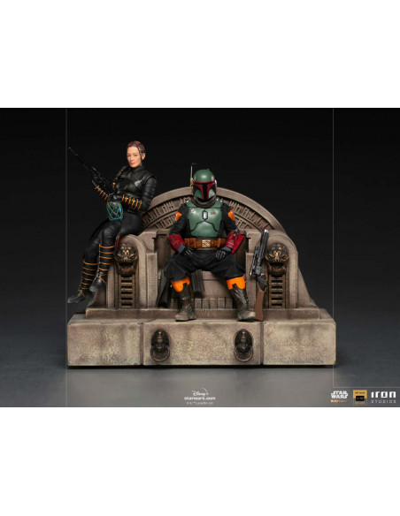 MANDALORIAN BOBAFETT AND FENNEC DLX 1/10