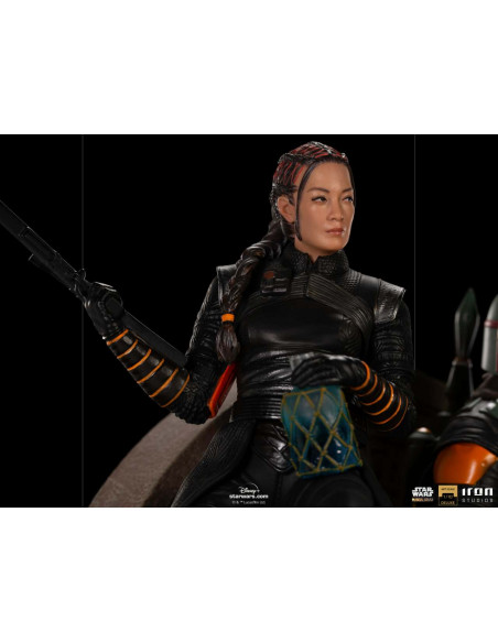 MANDALORIAN BOBAFETT AND FENNEC DLX 1/10