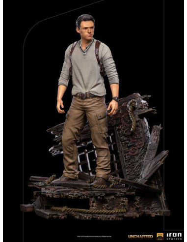 UNCHARTED MOVIE NATHAN DRAKE DLX 1/10