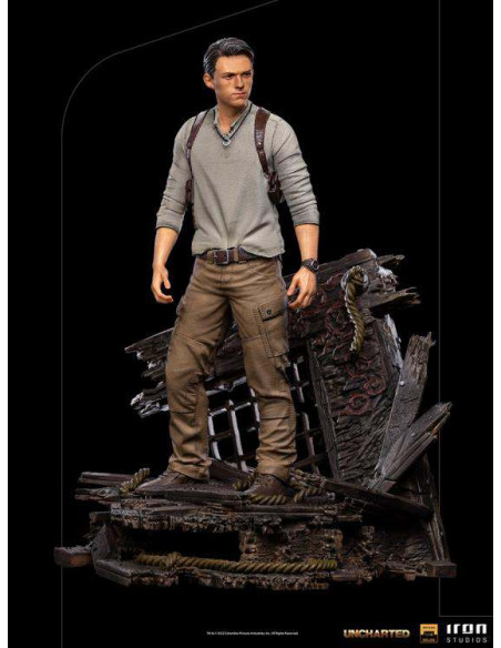 UNCHARTED MOVIE NATHAN DRAKE DLX 1/10