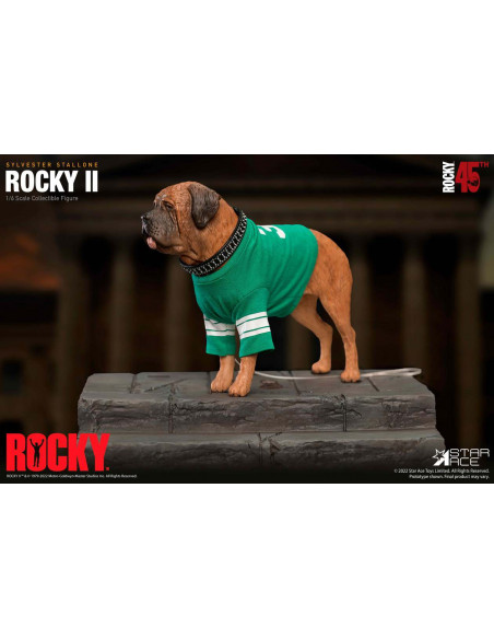 ROCKY BALBOA BLACK SUIT 1/6 DELUXE AF