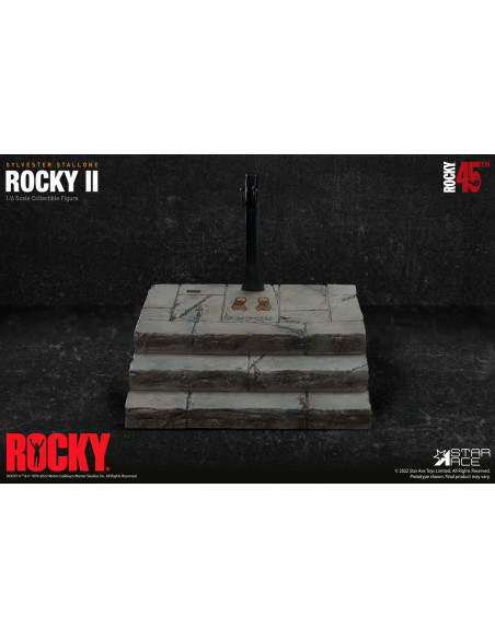 ROCKY BALBOA BLACK SUIT 1/6 DELUXE AF