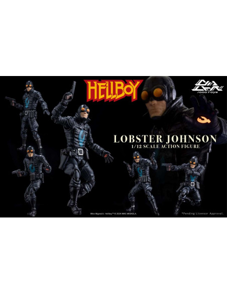 HELLBOY LOBSTER JOHNSON 1/12 SCALE AF
