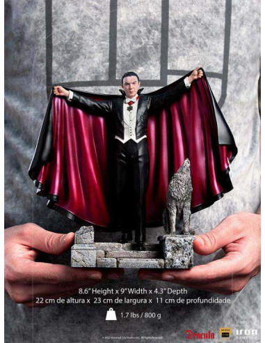 UNIVERSAL MONSTERS DRACULA 1/10 DLX STAT