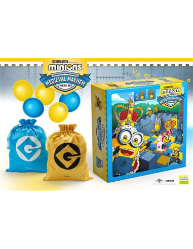 MINIONS MEDIEVAL MAYHEM CHESS SET