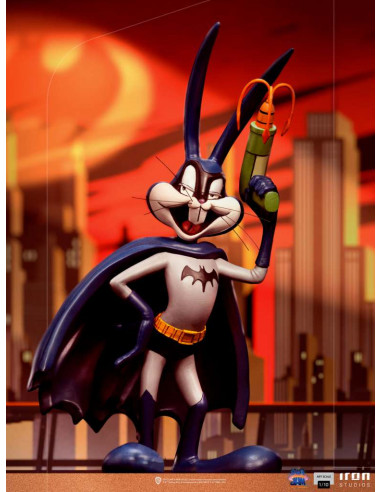SPACE JAM 2 BUGS BUNNY BATMAN 1/10 STAT